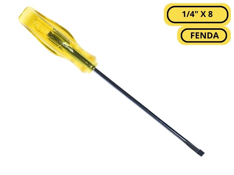 CHAVE FENDA STANLEY 1/4 X 8 69 - 381