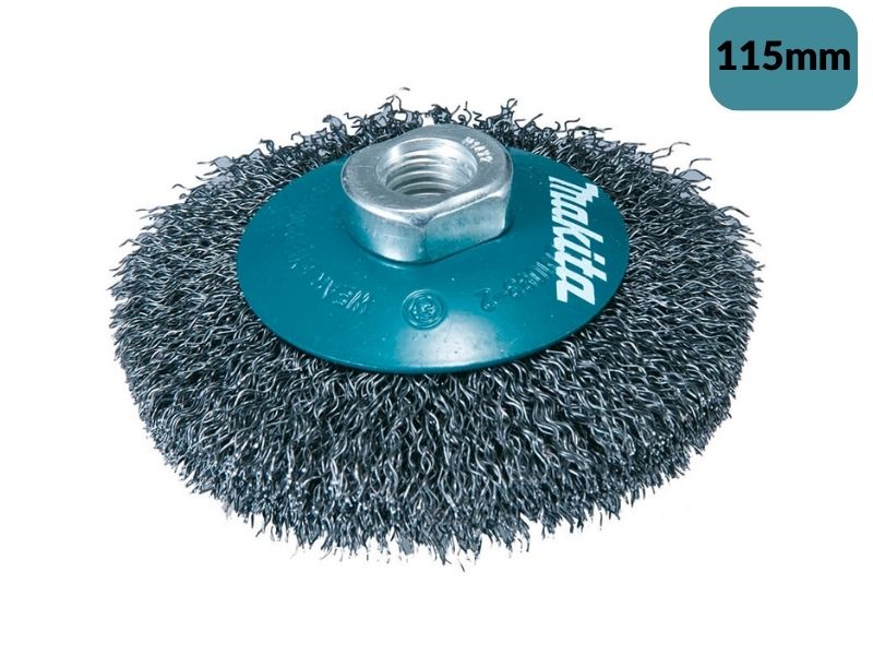ESCOVA DE ACO MAKITA CIRCULAR ONDULADA 115MM D-39849