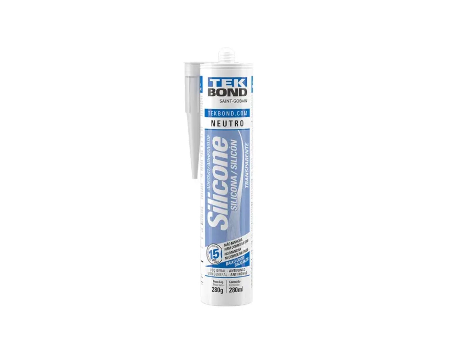 SILICONE TEKBOND NEUTRO INCOLOR 280G