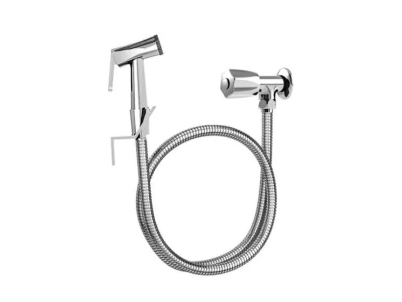 DUCHA HIGIENICA COM GATILHO DE METAL CROMADO ALPHA 1/4V C50