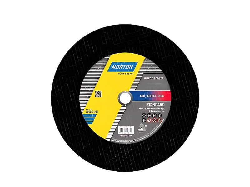 DISCO DE CORTE STANDARD NORTON 12” X 1/8   X 5/8”