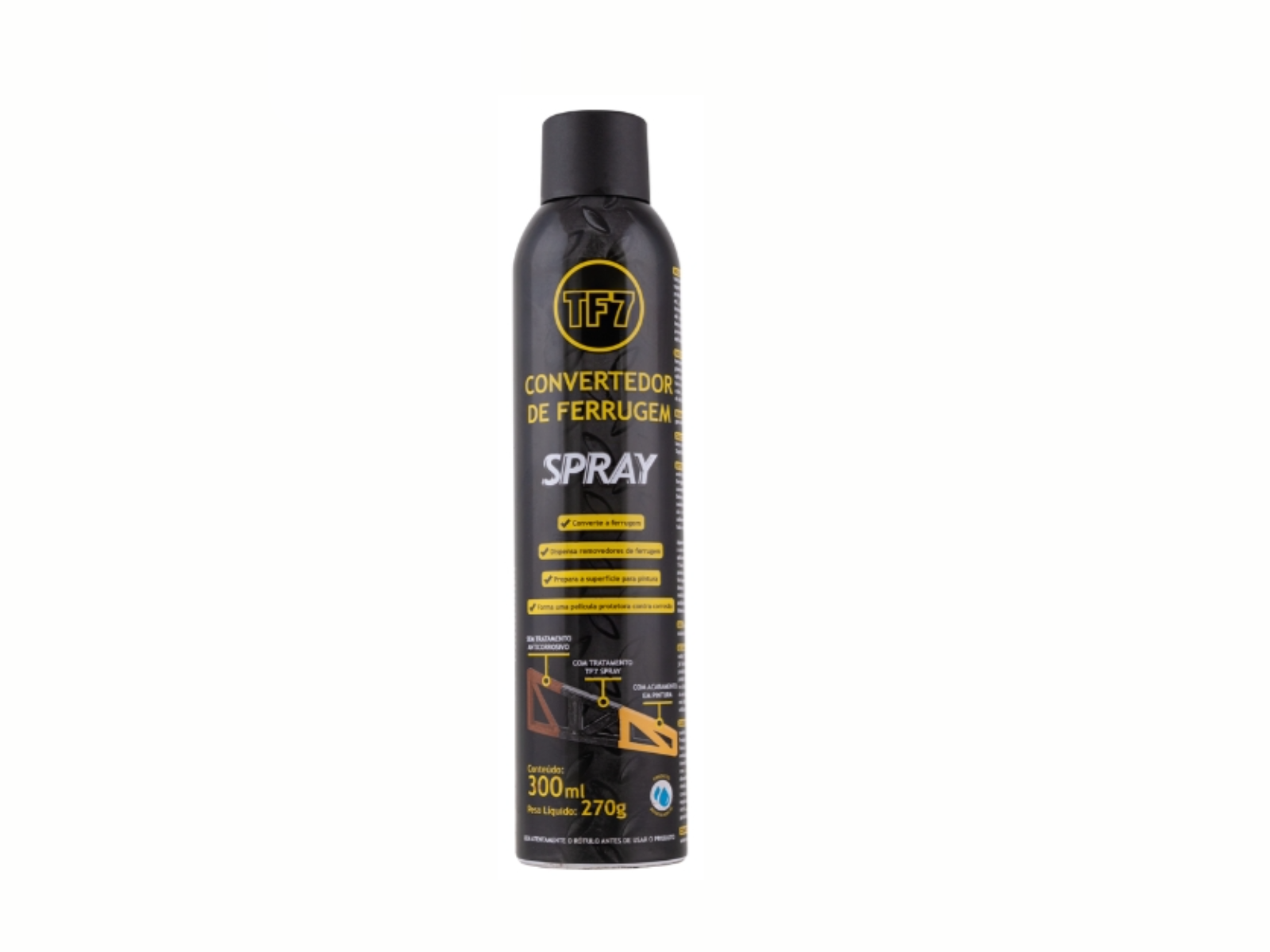CONVERTEDOR FERRUGEM SPRAY TF7 300ML