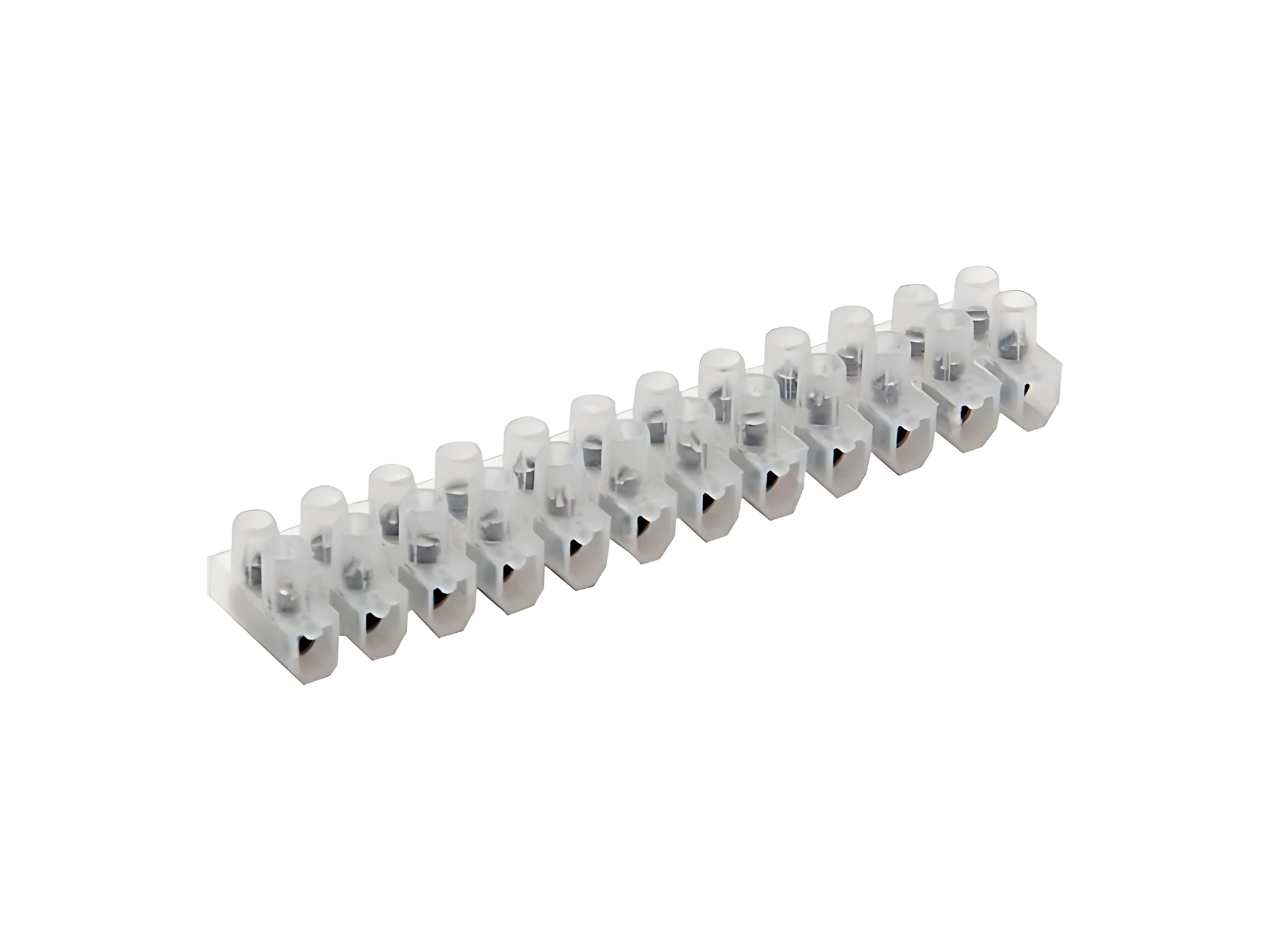 BARRA CONEXÃO BRASFORT 6PÓLOS TRANSPARENTE 10MM 7708