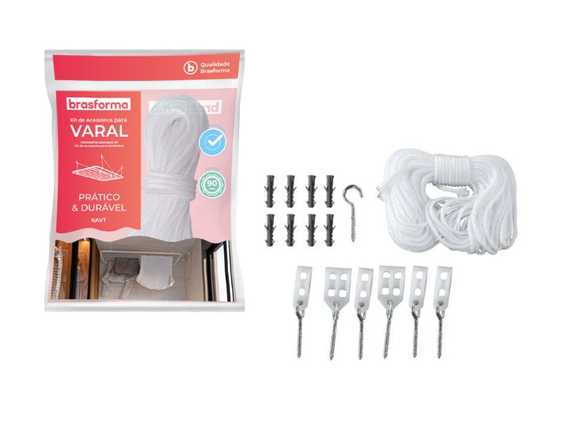 KIT PARA VARAL BRASFORMA POLIETILENO COM 13MT