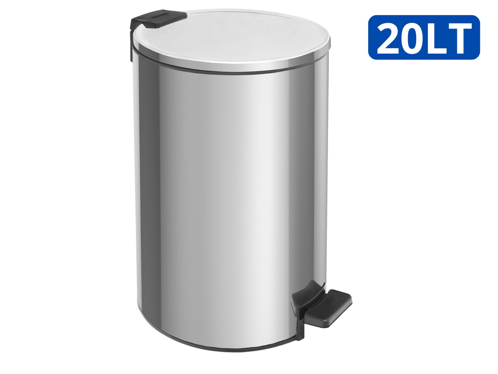LIXEIRA INOX C/PEDAL  LOOP TRAM.20L 94547020