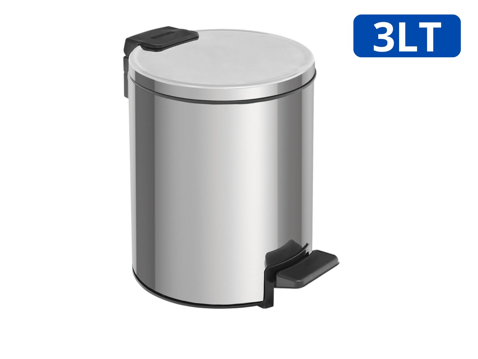 LIXEIRA INOX C/PEDAL  LOOP TRAM.3L 94547003