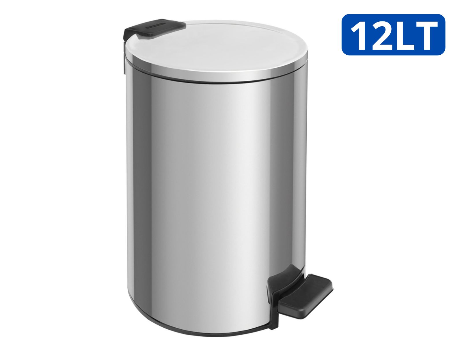 LIXEIRA INOX C/PEDAL  LOOP TRAM.12L 94547012