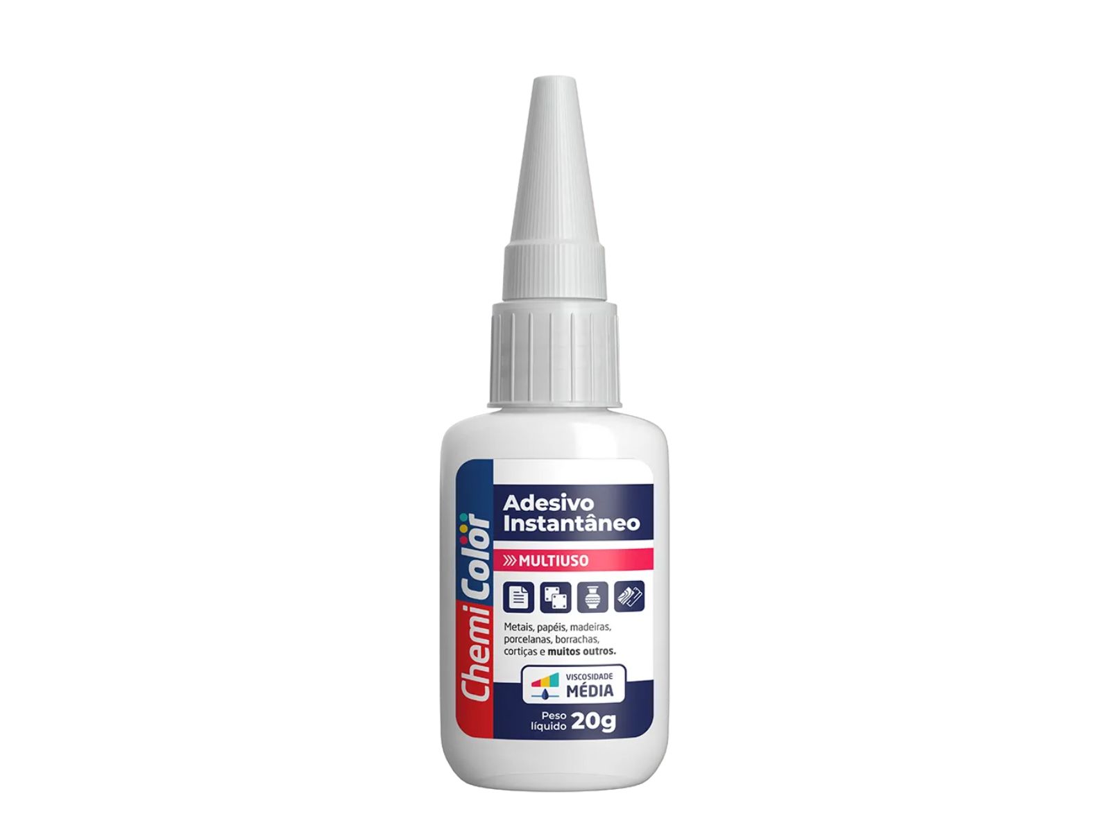 ADESIVO INSTANTANEO CHEMICOLOR 20GR