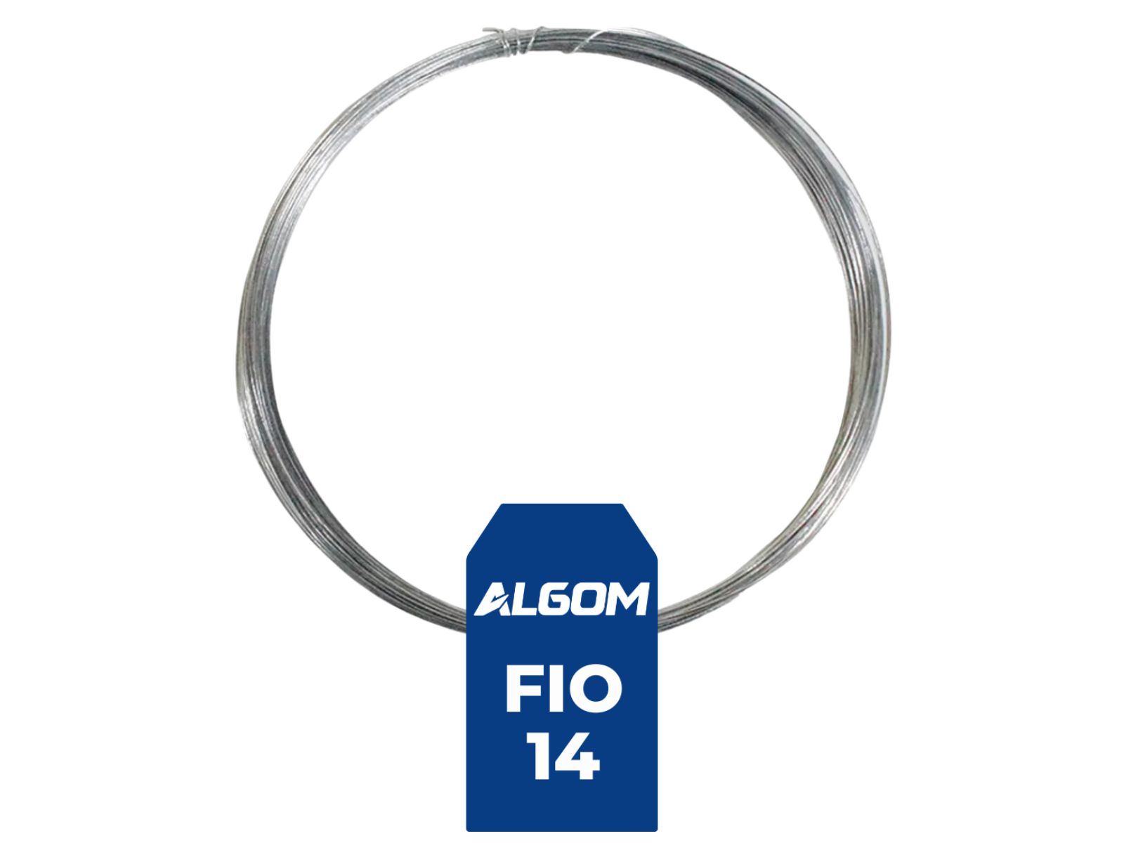 ARAME GALVANIZADO C/10MTS  ALGOM Nº14