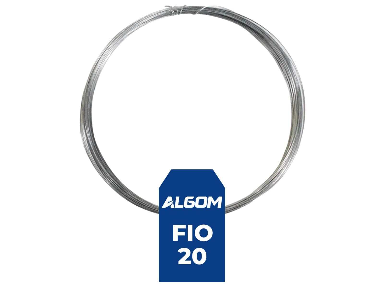 ARAME GALVANIZADO C/10MTS  ALGOM Nº20