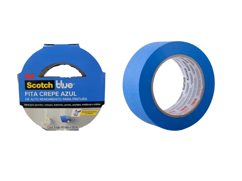 FITA CREPE 3M AZUL 48MM X 50MT