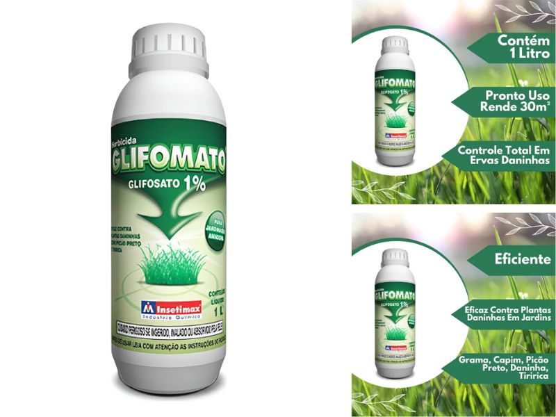 HERBICIDA GLIFOMATO 1% 1L
