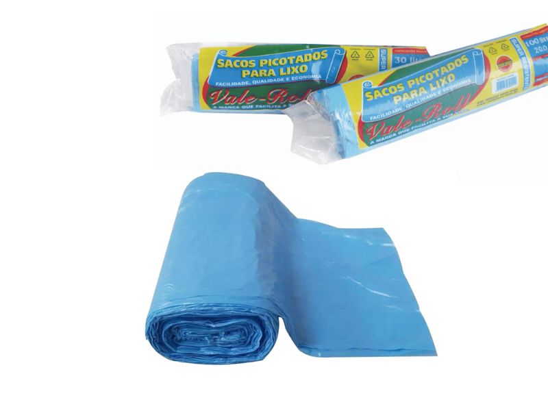 SACO PARA LIXO 100LT COM15 VALE - ROLL