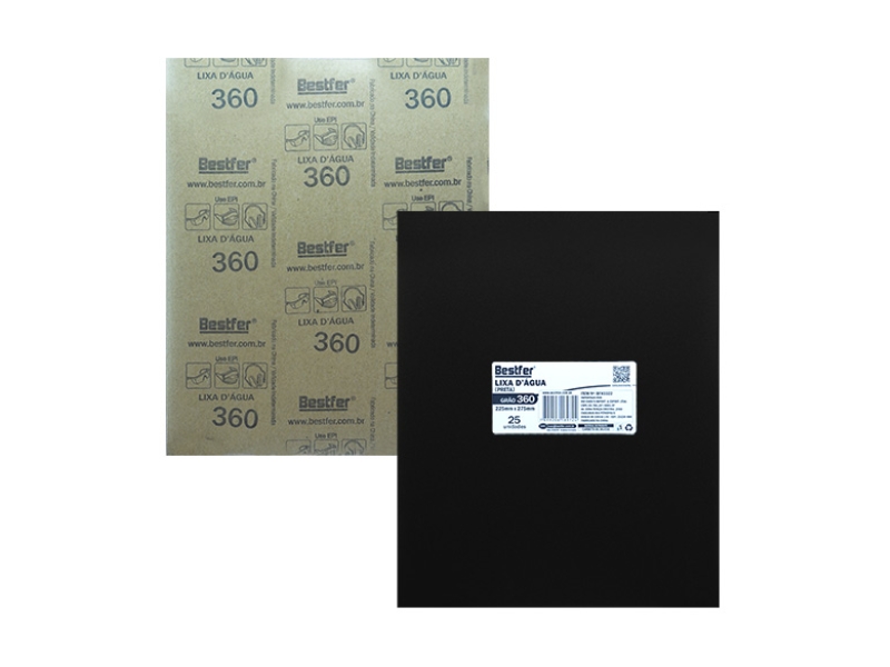 LIXA DAGUA  GRÃO 360  C/25 BESTFER