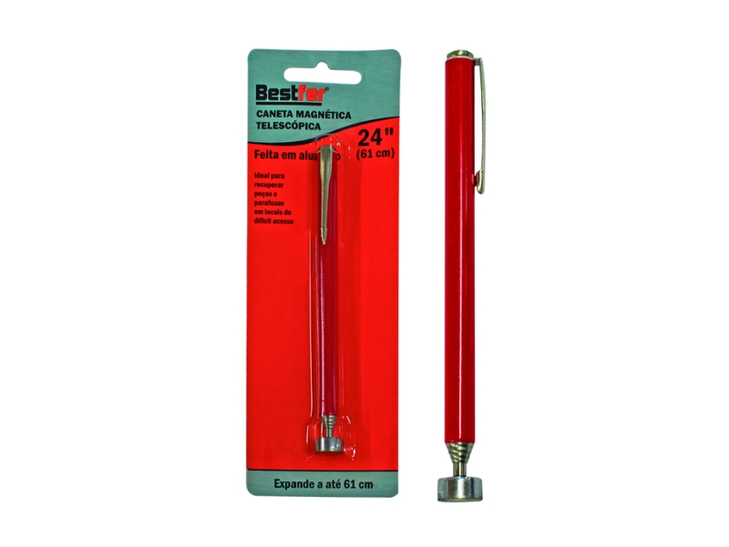 CANETA TELESC. MAGNETICA 61CM  BESTFER