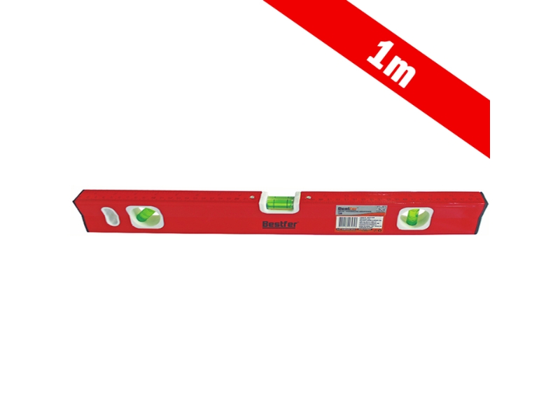 NIVEL DE ALUMINIO MAGNETICO BESTFER 1MT