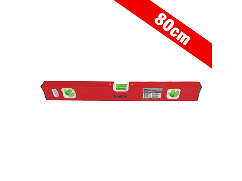 NIVEL DE ALUMINIO MAGNETICO BESTFER 80CM