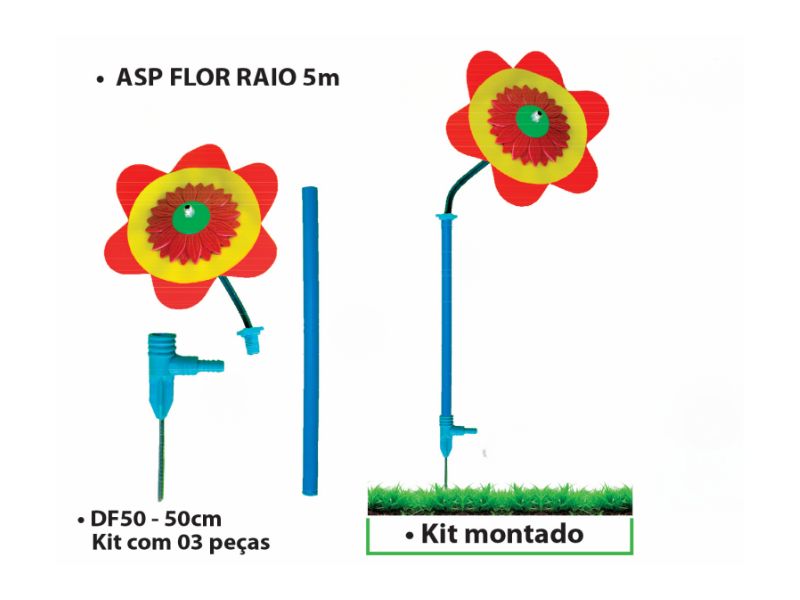 IRRIGADOR  DANÇARINO TIPO FLOR ARAUJO
