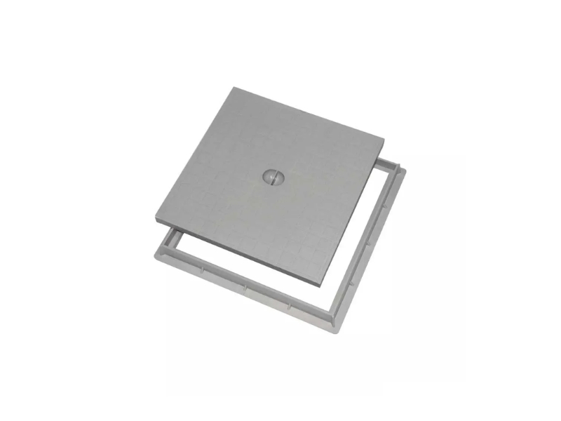 TAMPAO FIXO CINZA ODEM 30X30CM