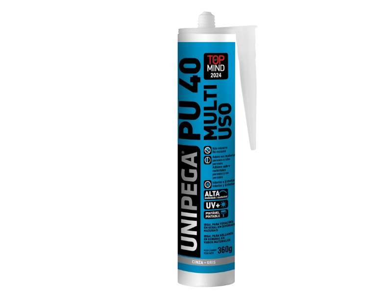 SELANTE PU-40 PRETO  UNIPEGA 360GR/210ML