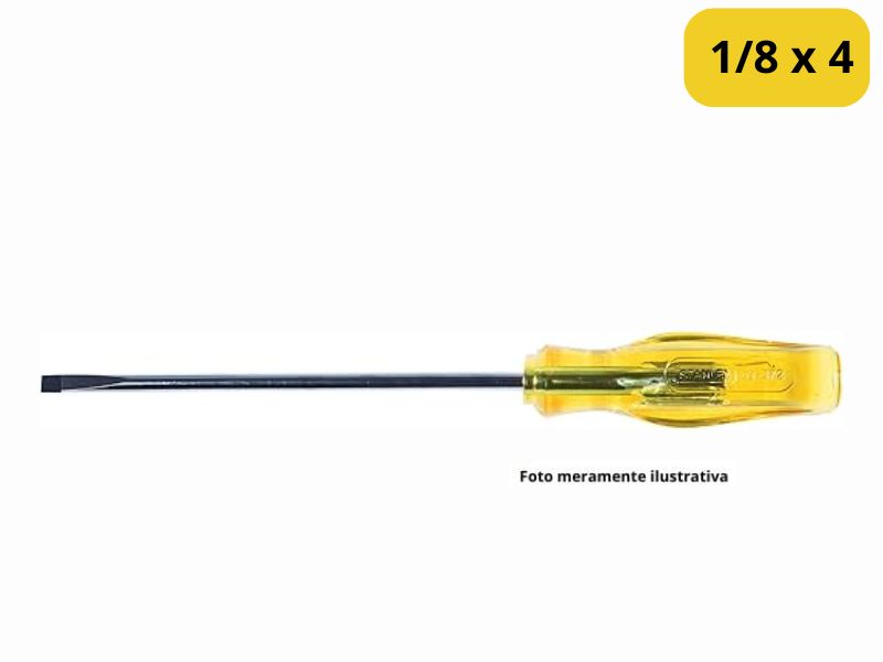 CHAVE PHILIPS STANLEY 1/8 X 4 STHT65201-LA
