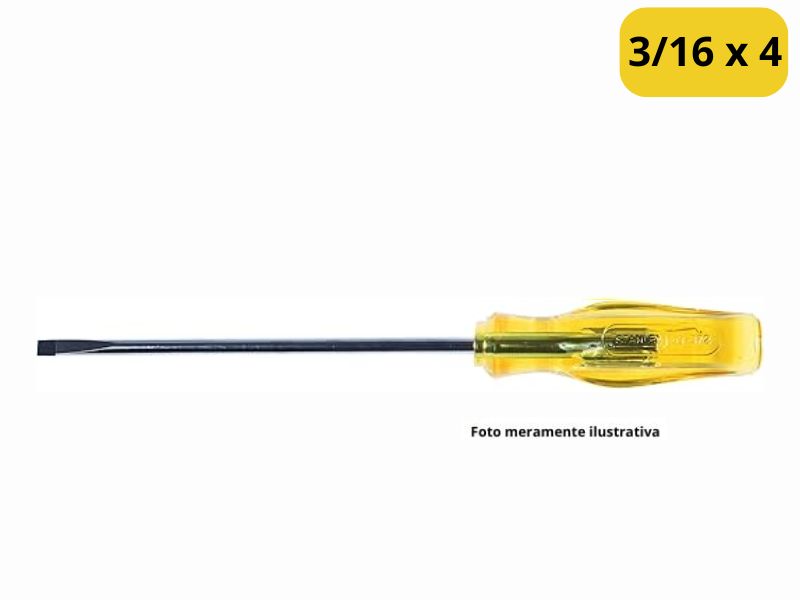 CHAVE FENDA STANLEY 3/16X 4 STHT65109-LA