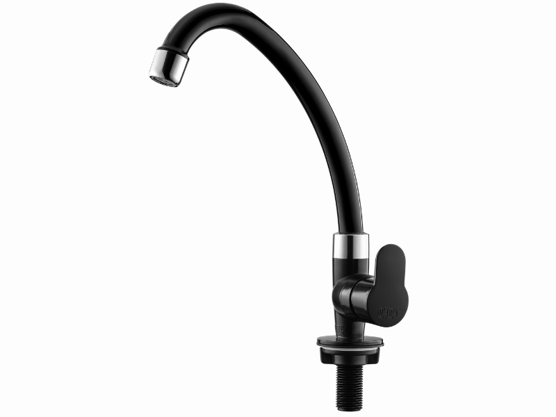 TORNEIRA PARA PIA HERC LINHA TIVOLI MESA BICA MOVEL PRETA/CROMADA