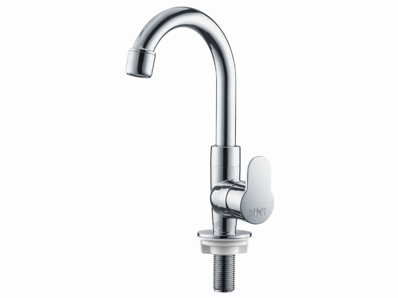 TORNEIRA PARA LAVATORIO HERC LINHA TIVOLI MESA BICA MOVEL CROMADA