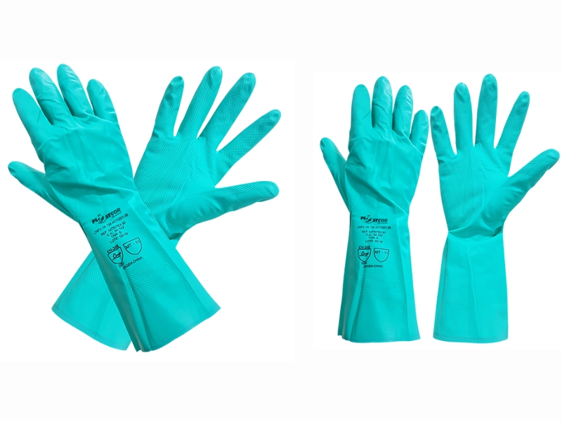 LUVA NITRÍLICA NITRITEX 90 PLASTCOR TAM 9 - CA Nº 34142