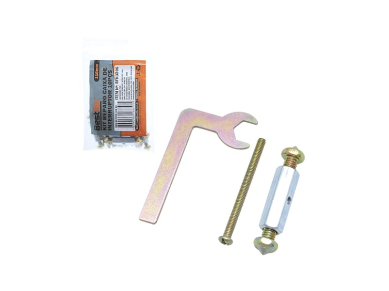 KIT REPARO P/CAIXA DE LUZ 61MM C/10 BESTFER BFH3206