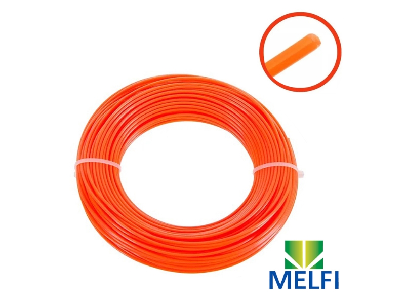FIO DE NYLON REDONDO 2,0 MM 10MT MELFI