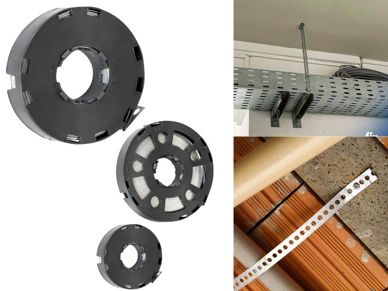 FITA DE AÇO PERFURADA FIX WELL 17MM X 25M