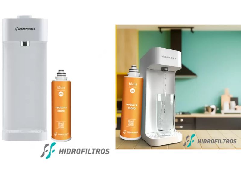 PURIFICADOR DE AGUA FACILE C3 BRANCO HIDROFILTROS