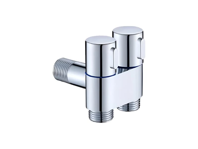 REGISTRO PARA DUCHA SAÍDA DUPLA CROMADO METROX