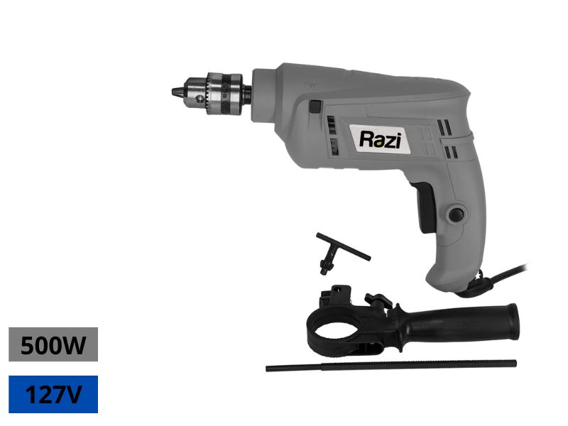 FURADEIRA C/IMPACTO  500W RAZI 127V