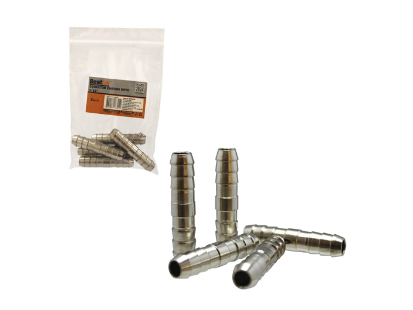 EMENDA BESTFER PARA MANGUEIRA  5/16 X 5/16 PCT C/5