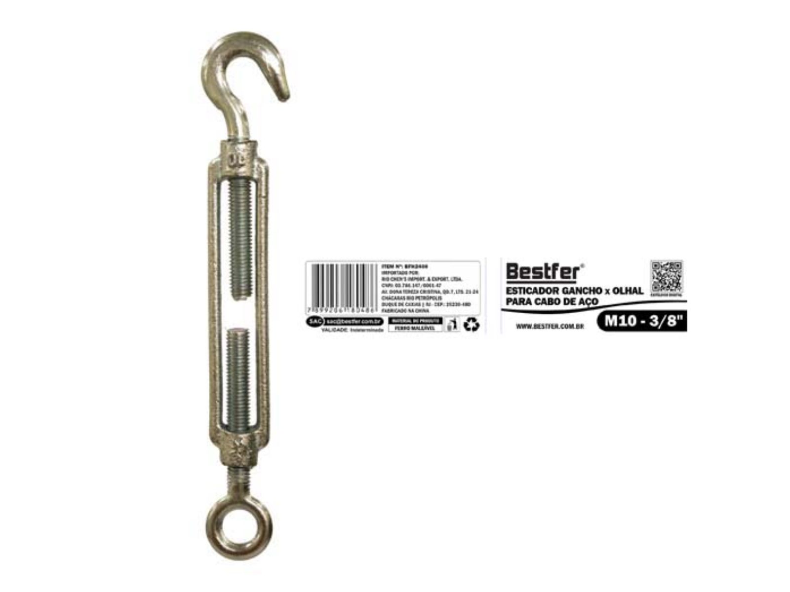 ESTICADOR BESTFER PARA CABO DE ACO 3/8