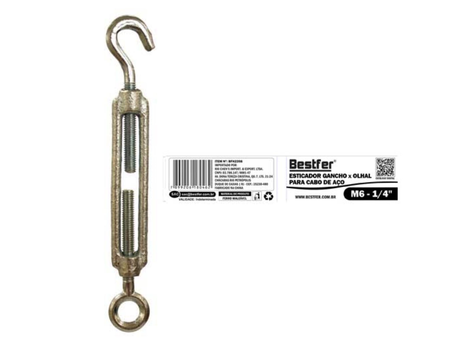 ESTICADOR BESTFER PARA CABO DE ACO 1/4