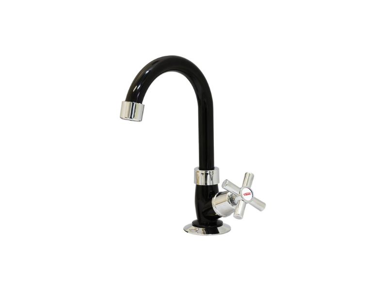 TORNEIRA BICA RETA ALTA LAVATORIO ABS BRANCA FAME 4653