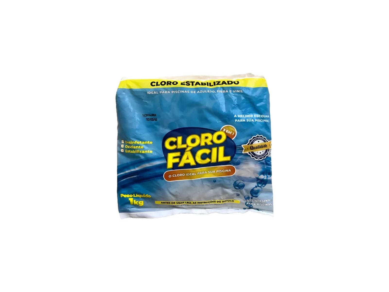 CLORO FÁCIL 3 EM 1 ULTRACLOR 1KG