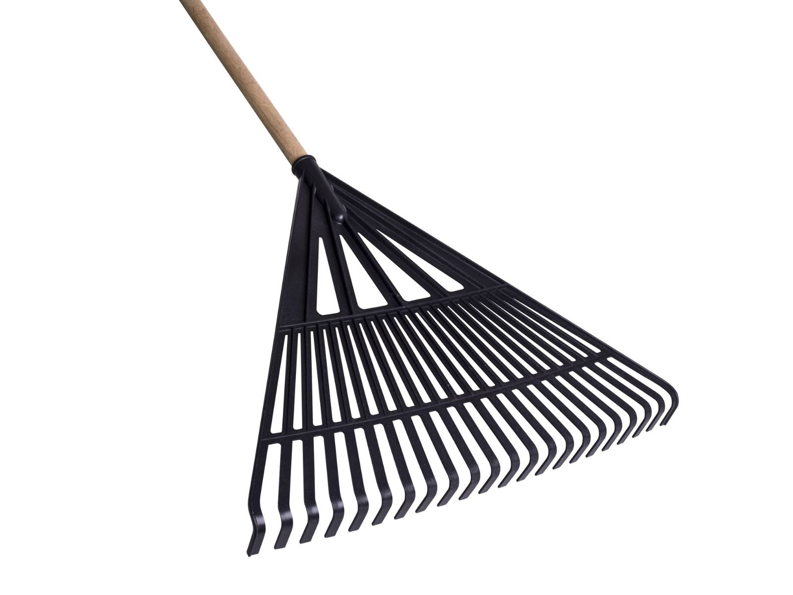 VASSOURA PARA GRAMA ROMA PLASTICA 22 DENTES COM CABO 6050 2