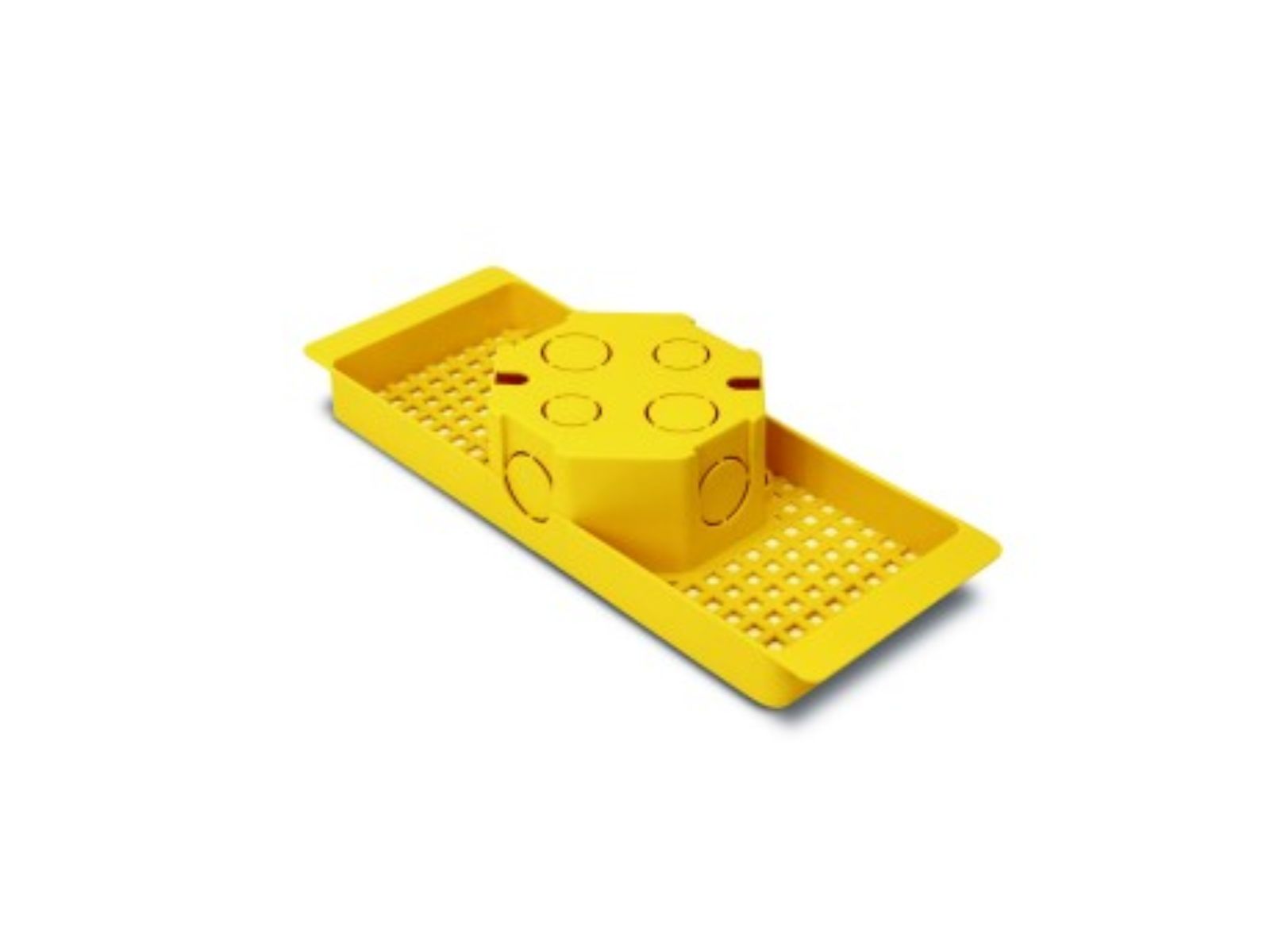 CAIXA DE LUZ PLASTICA OCTAGONAL FMS COM SUPORTE 25CM ROMA