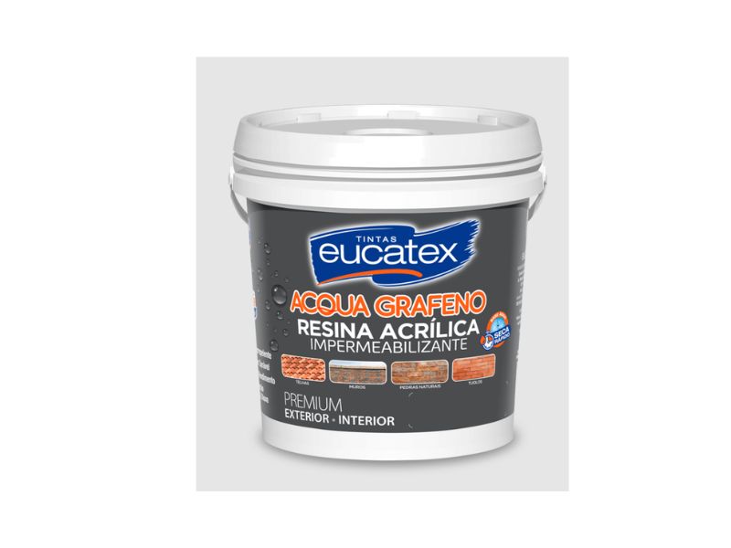 RESINA ACRILICA GRAFENO BASE AGUA CERAMICA EUCATEX 3,6L