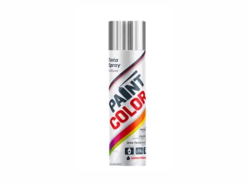 TINTA SPRAY PAINT COLOR ALTA TEMPERATURA 400ML ALÚMINIO
