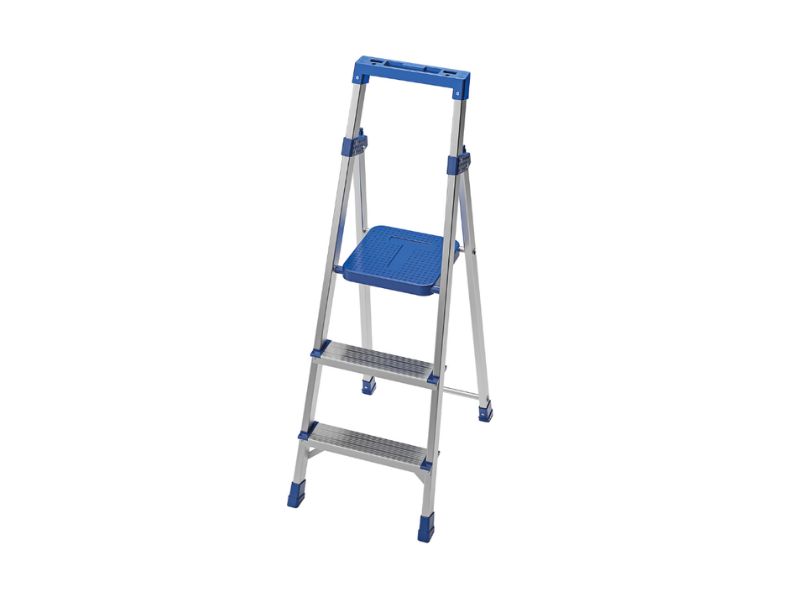 ESCADA DE ALUMINIO 3 DEGRAUS TRAMONTINA