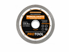 DISCO DIAMANTADO PORCELANATO SECO PROTOOL 110MM