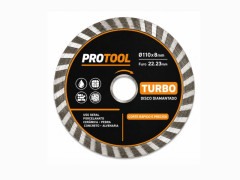 DISCO DIAMANTADO PROTOOL SECO TURBO 110MM