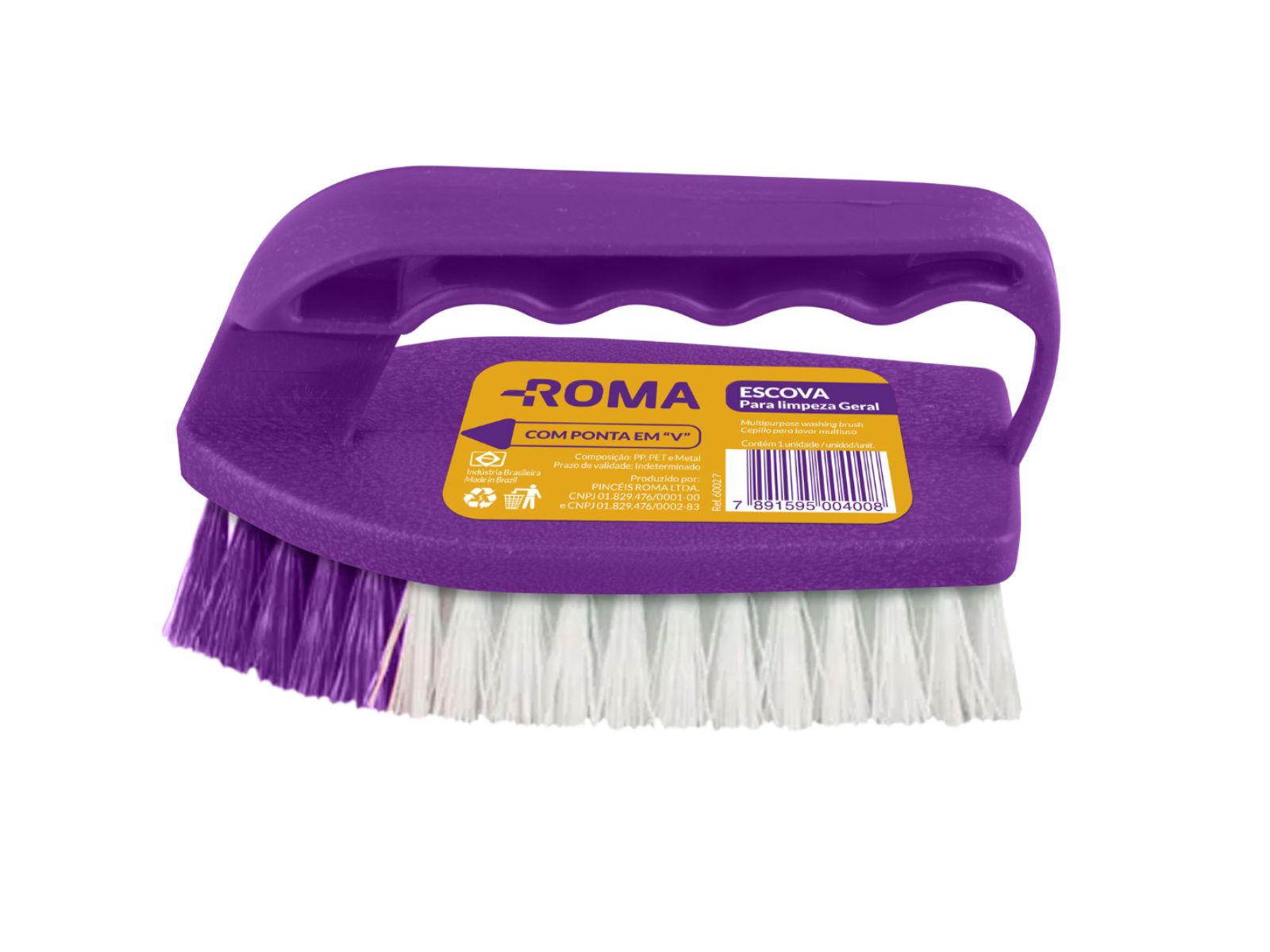 ESCOVA LAVA JANELA C/ESP. C/C ROMA 6020 20