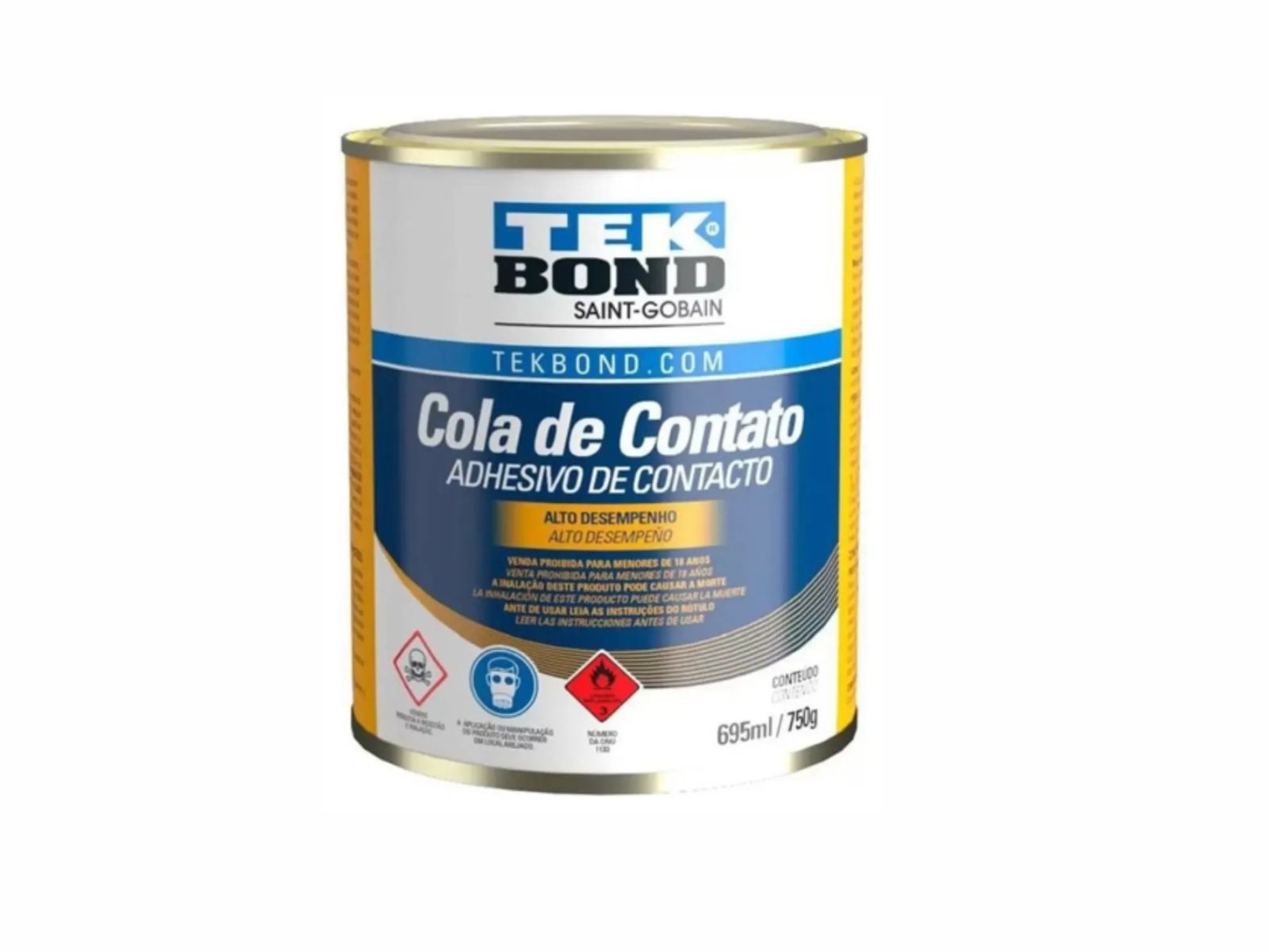 COLA DE CONTATO TEKBOND ALT.DESEMP. 750G