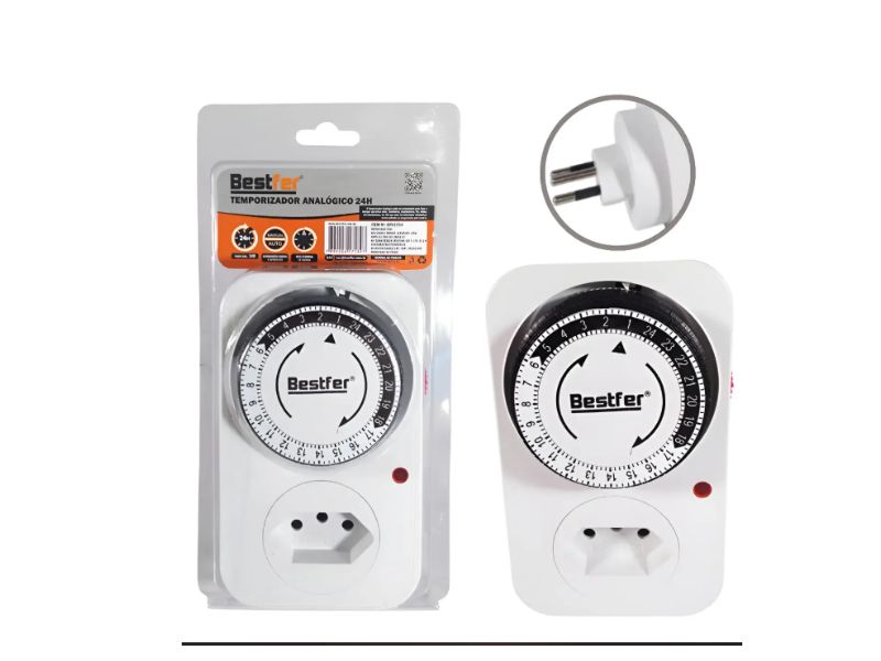 TEMPORIZADOR ANALOG. BESTFER 24H BFH1754